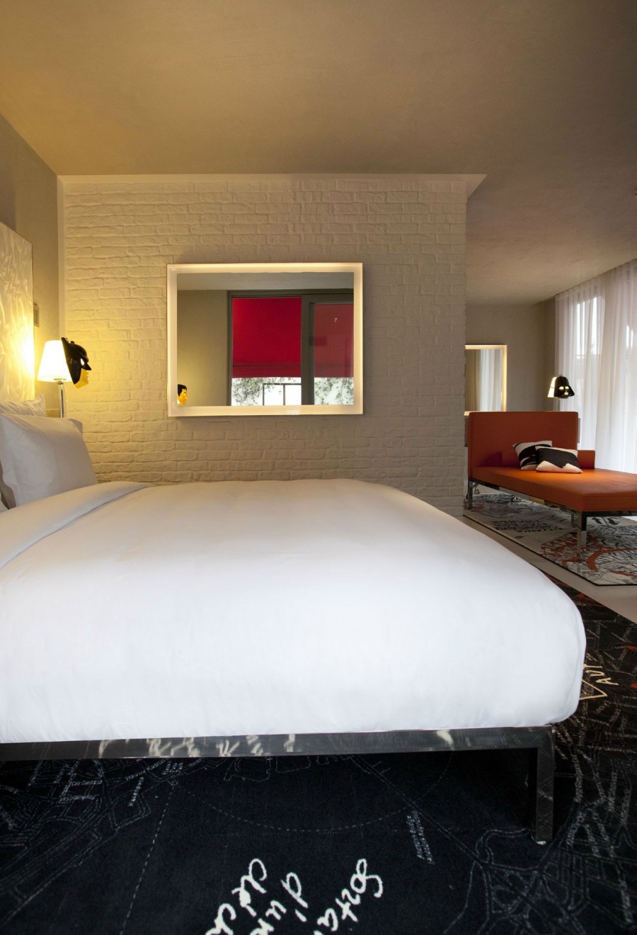 民宿酒店白色客房设计